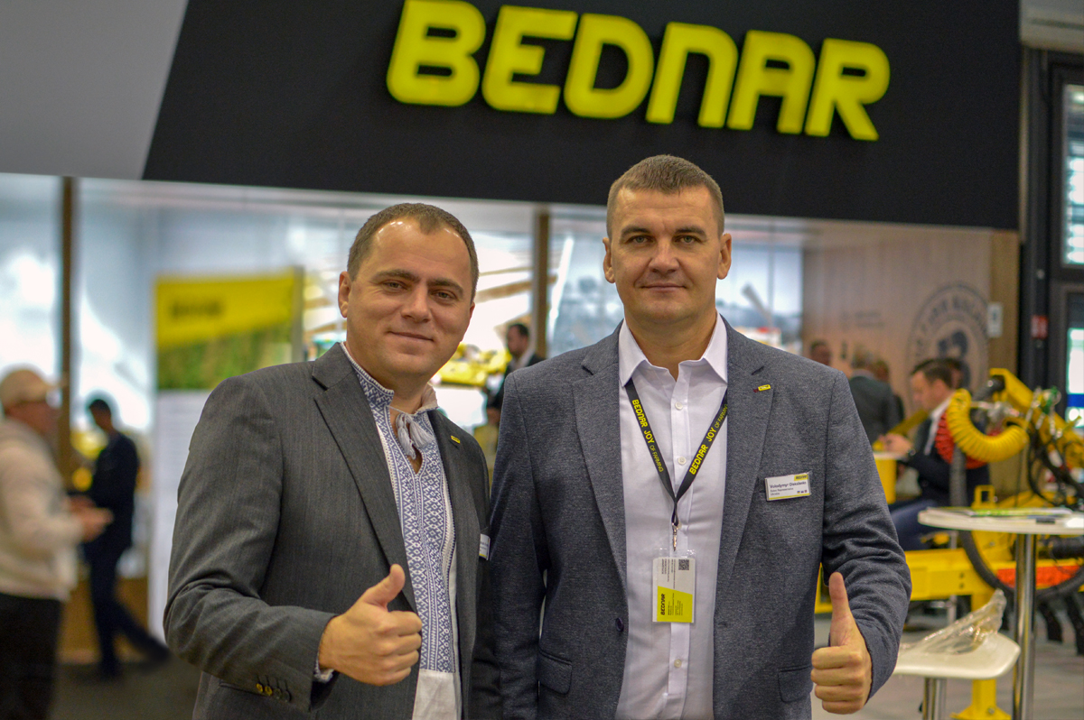 Михайло Кришко, комерційний директор Bednar FMT в Україні та Молдові, та Володимир Олексієнко, торговий представник Bednar FMT в Україні
